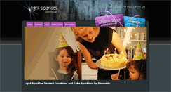 Desktop Screenshot of lightsparkles.com